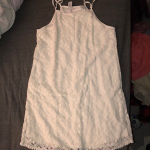 Ivory lace dress